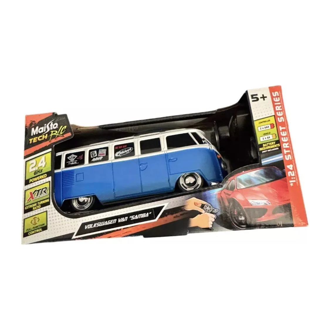VW Volkswagen Campervan Samba 1:24 RC 2.4GHZ