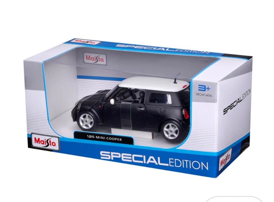 1:24 Mini Cooper Black