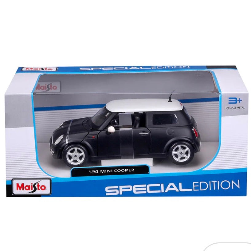 1:24 Mini Cooper Black