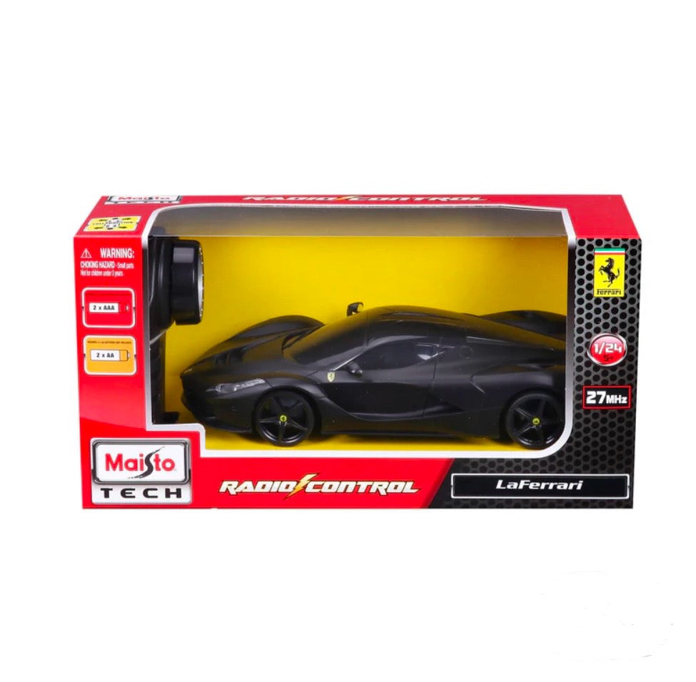 1:24 RC LaFerrari 2.4GHZ Black
