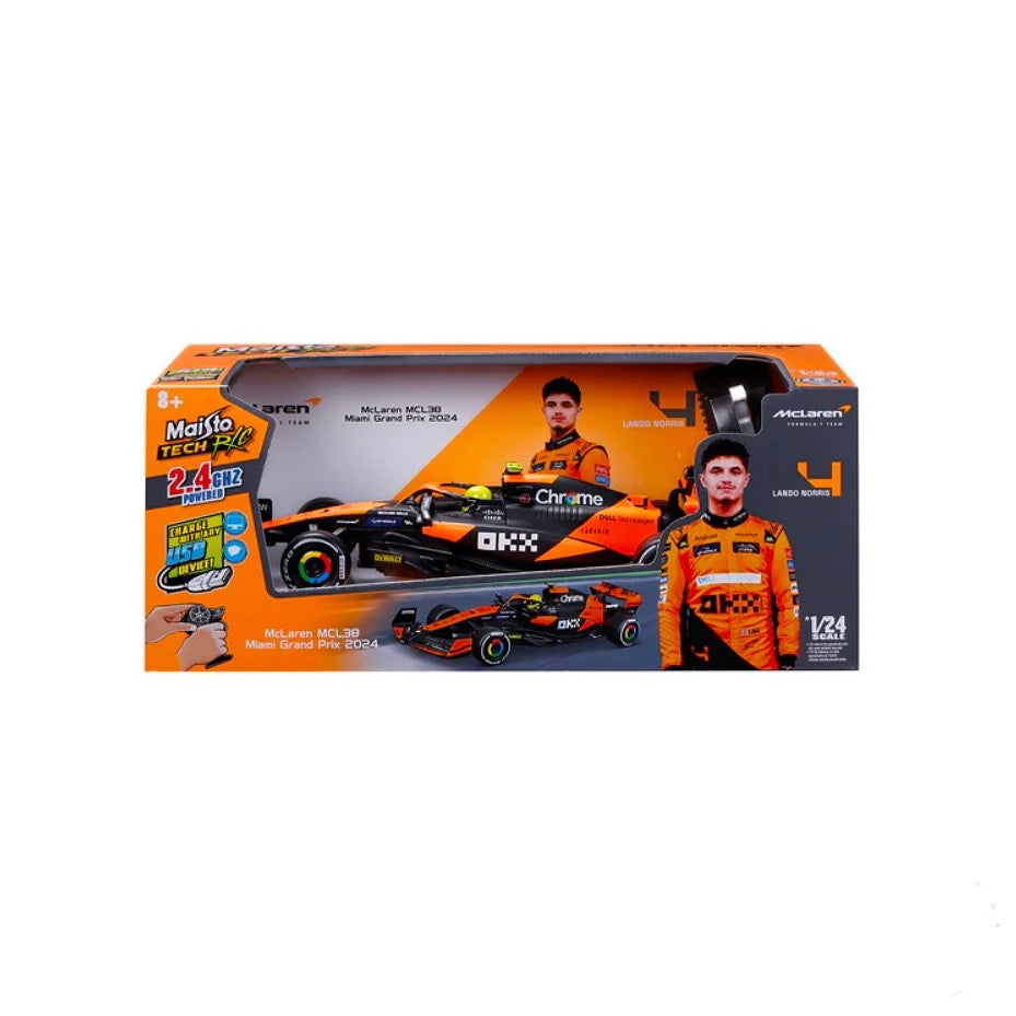 1:24 Premium RC F1 Mclaren 2024 Norris 2.4GHZ