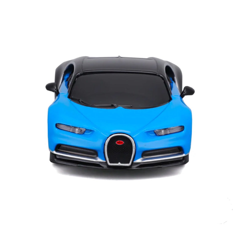 1:41 Mini Metal Die-Cast Bluetooth RC Bugatti Chiron
