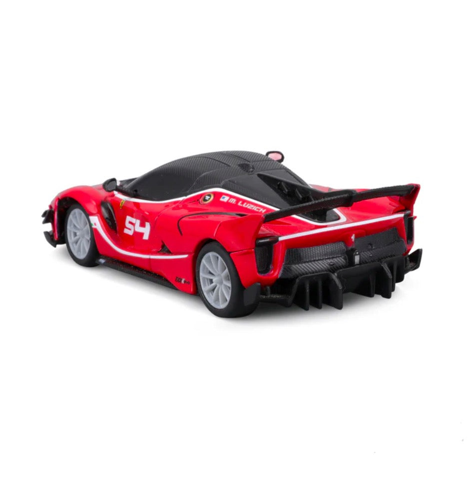 1:41 Mini Metal Die-Cast Bluetooth RC Ferrari FXX-K Evo