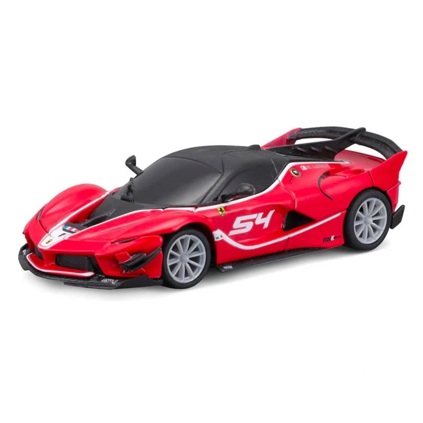 1:41 Mini Metal Die-Cast Bluetooth RC Ferrari FXX-K Evo