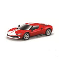 1:41 Mini Metal Die-Cast Bluetooth RC Ferrari 296 GTB