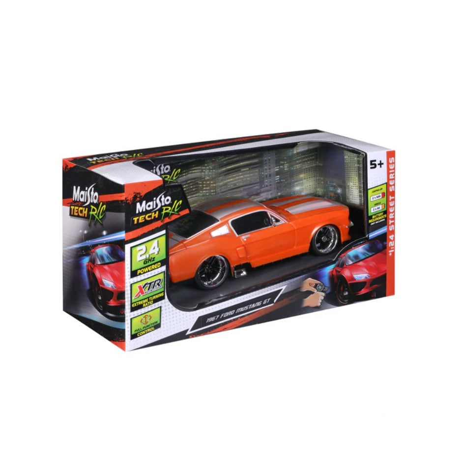 1:24 RC 1967 Ford Mustang GT 2.4GHZ