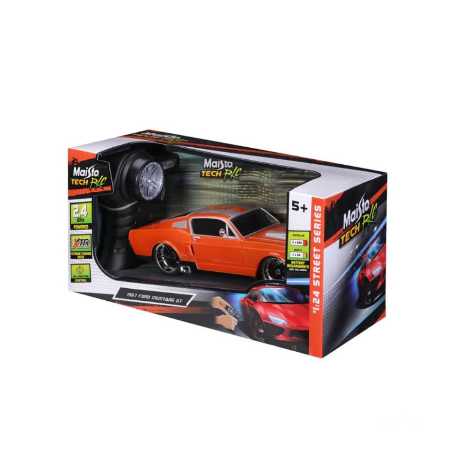 1:24 RC 1967 Ford Mustang GT 2.4GHZ